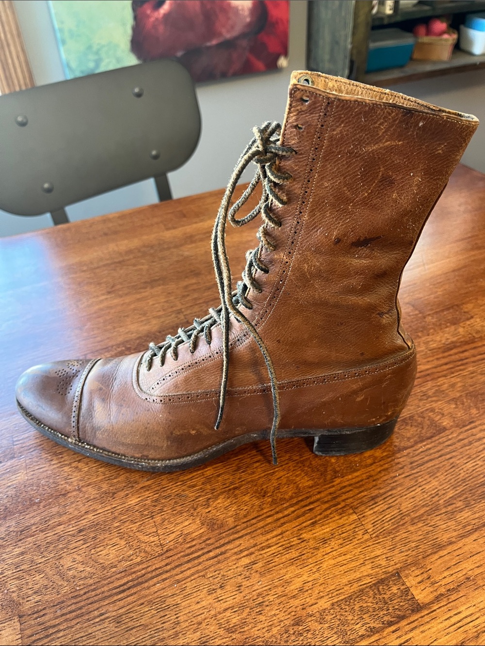 Vintage Charm, One-of-a-Kind Boot